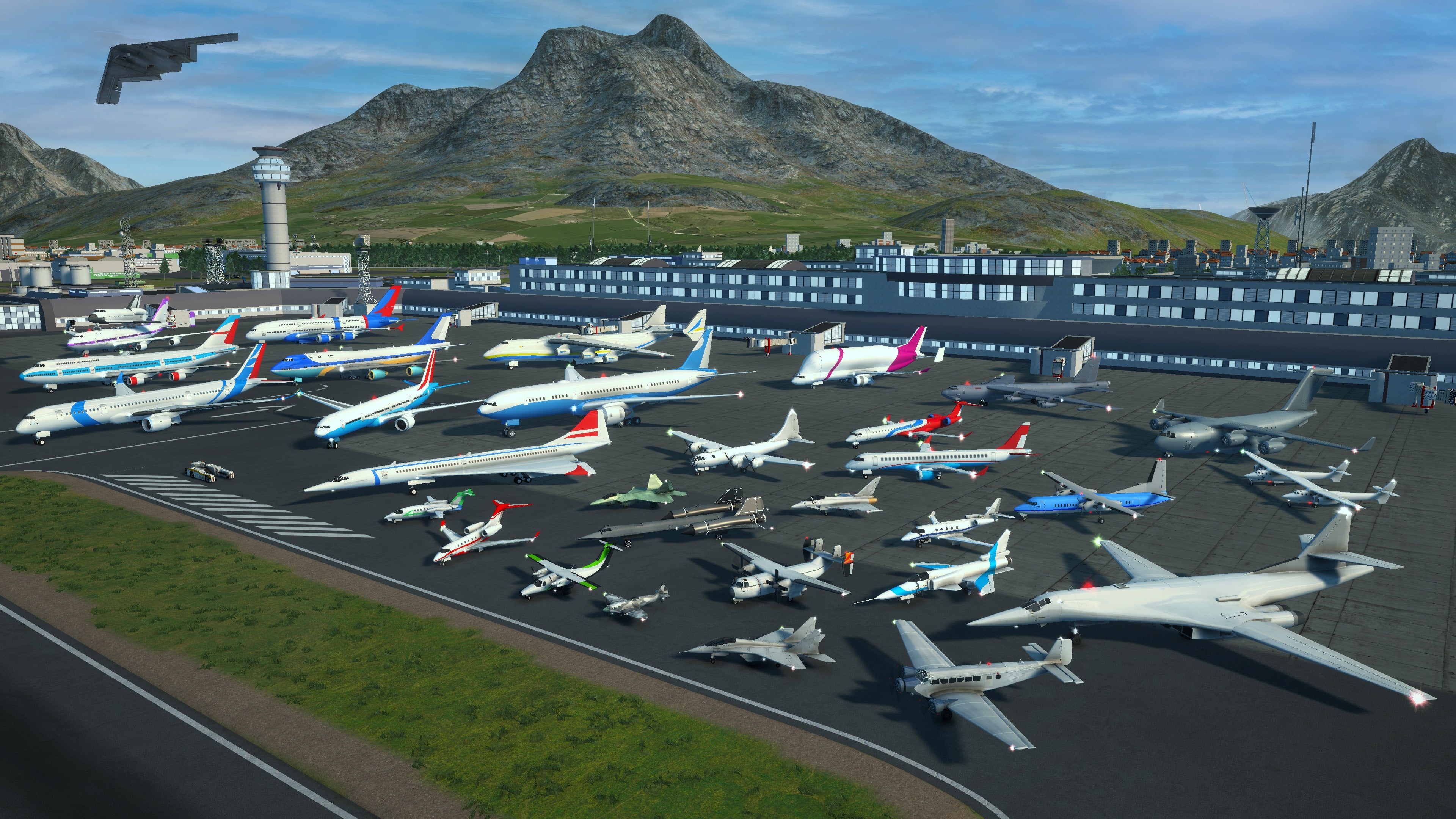 Captura de juego de Airplane Flight Simulator : EVO & Combat Zone + Bus Driving Simulator : EVO Bundle - PS4 - imagen 3