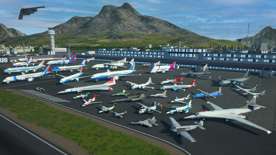 Captura de juego de Airplane Flight Simulator : EVO & Combat Zone + Bus Driving Simulator : EVO Bundle - PS4 - imagen 3
