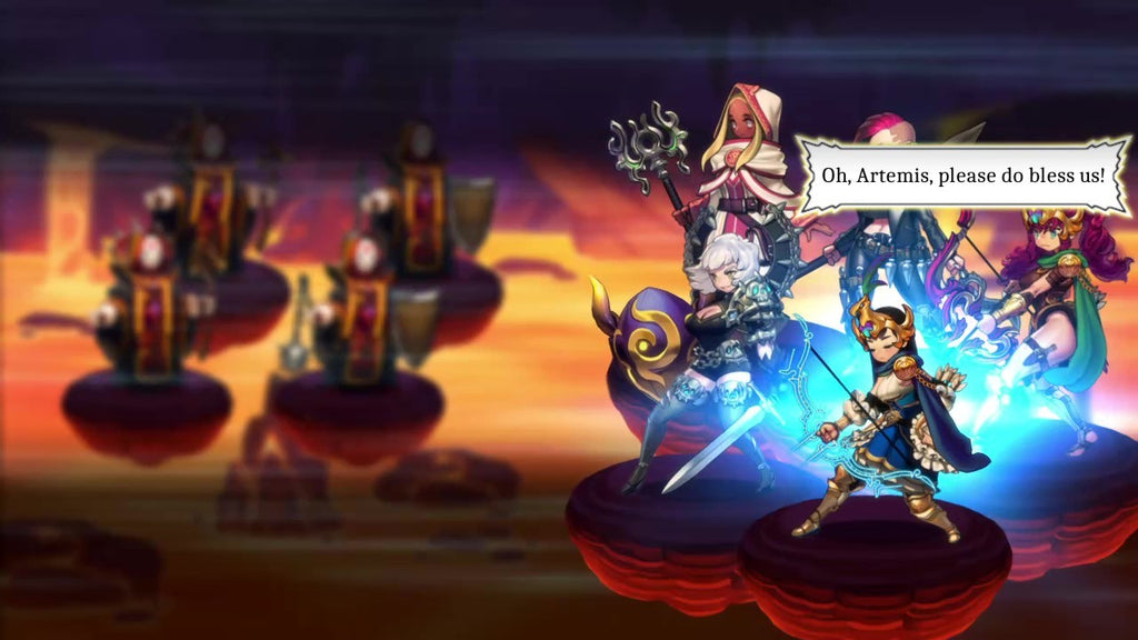 Captura de juego de ARIA CHRONICLE - Necroknight Amazon Bundle - Nintendo Switch - imagen 3