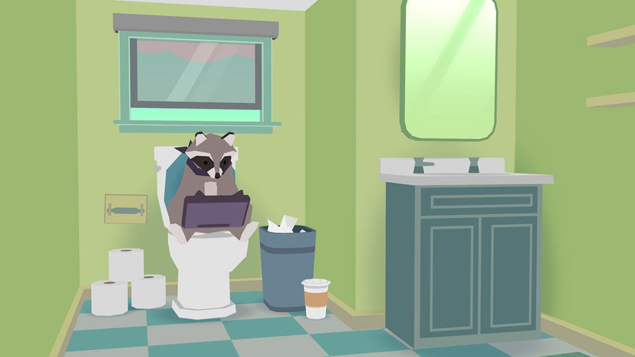 Captura de juego de Donut County - Nintendo Switch - imagen 2