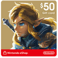 $50 Nintendo Gift Card EEUU