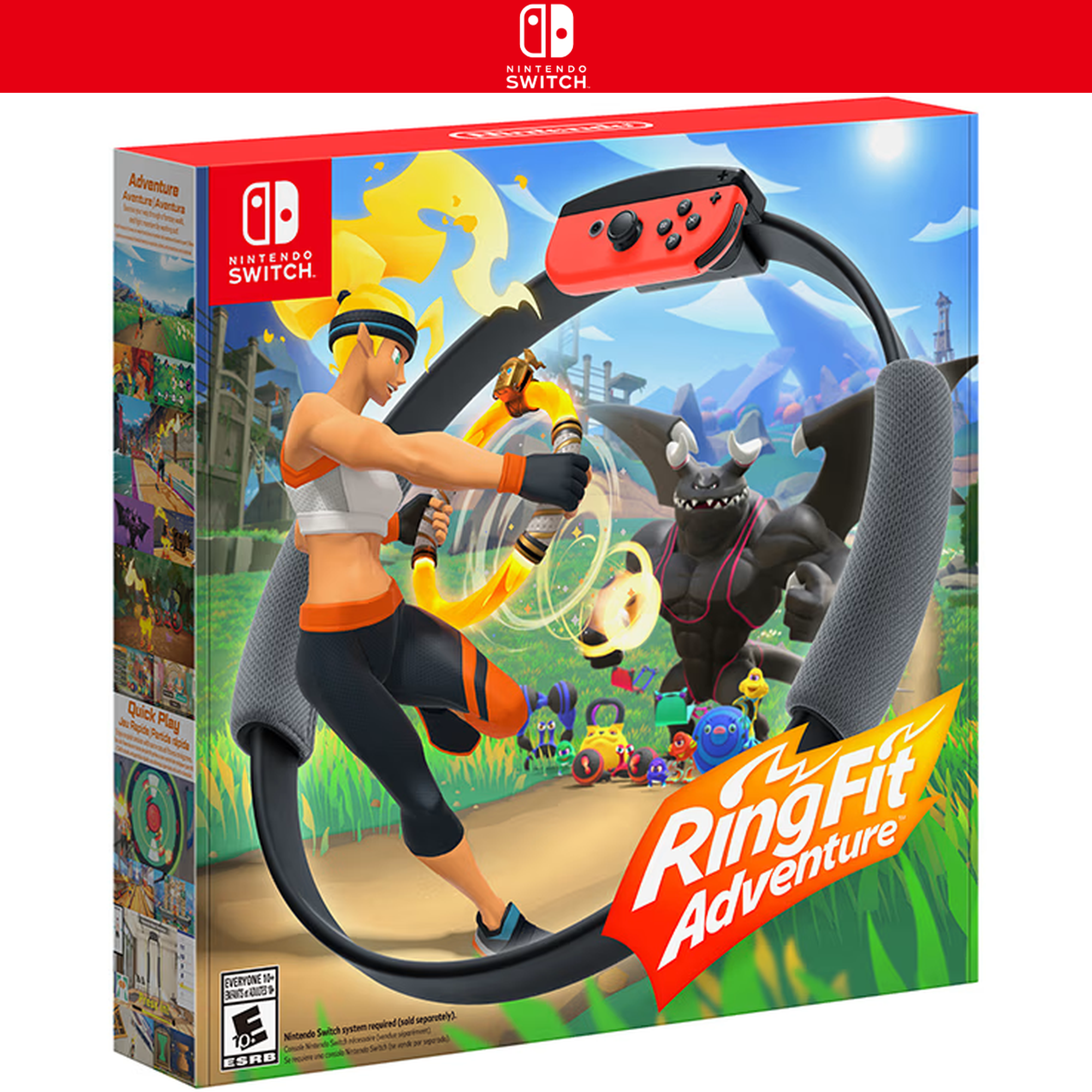 Carátula de Ring Fit Adventure - Nintendo Switch