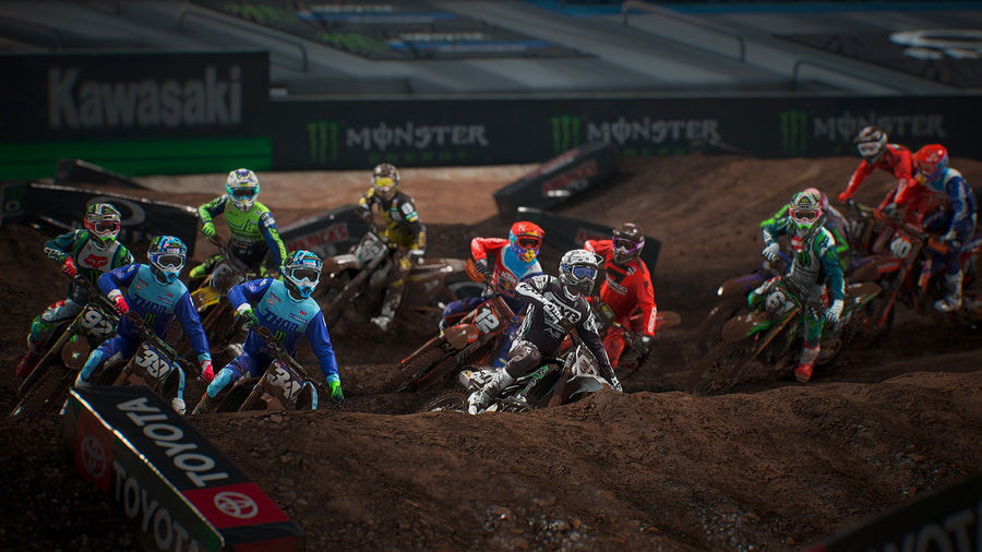 Captura de juego de Monster Energy Supercross - The Official Videogame 3 - PS4 - imagen 3