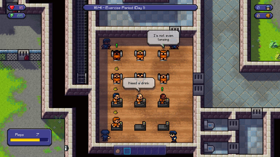 Captura de juego de The Escapists + The Escapists 2 - PS4 - imagen 3