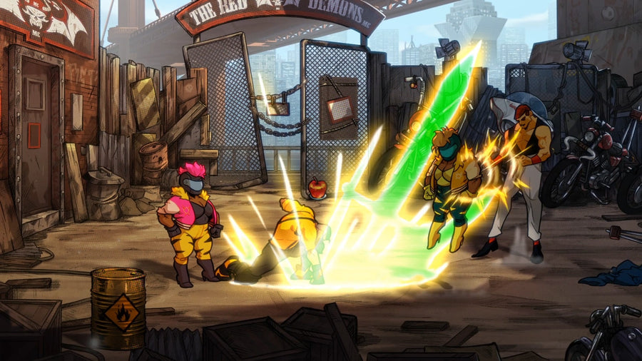 Captura de juego de Streets Of Rage 4 - PS4 - imagen 2