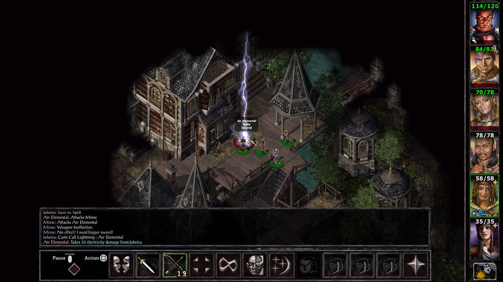 Captura de juego de Baldurs Gate and Baldurs Gate II: Enhanced Editions - PS4 - imagen 1