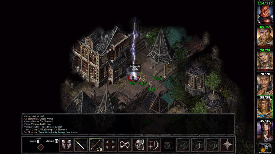 Captura de juego de Baldurs Gate and Baldurs Gate II: Enhanced Editions - PS4 - imagen 1