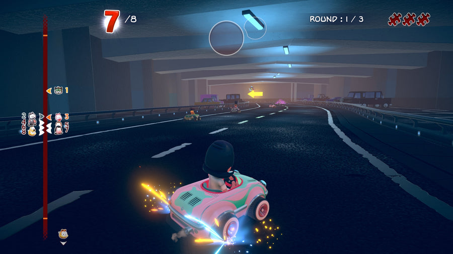 Captura de juego de Garfield Kart - Furious Racing - PS4 - imagen 1