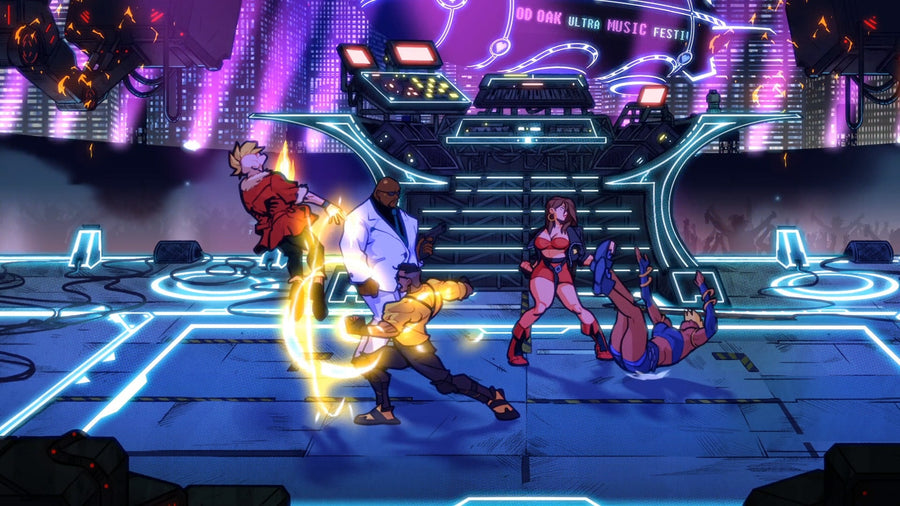 Captura de juego de Streets Of Rage 4 - PS4 - imagen 1