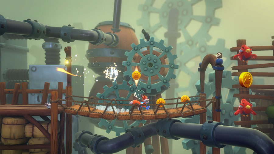 Captura de juego de New Super Luckys Tale - PS4 - imagen 1