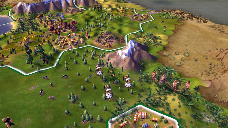 Captura de juego de Sid Meiers Civilization VI - PS4 - imagen 2