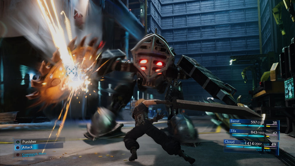 Captura de juego de FINAL FANTASY VII REMAKE - PS4 - imagen 3