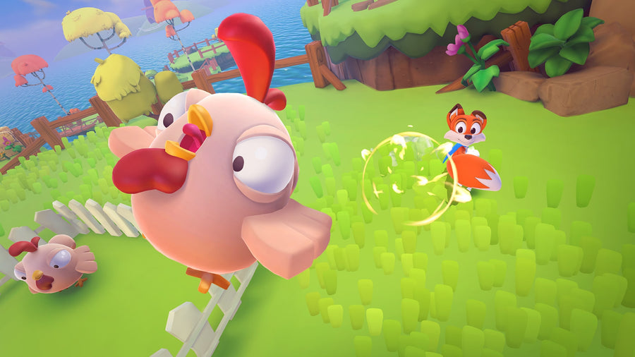 Captura de juego de New Super Luckys Tale - PS4 - imagen 3