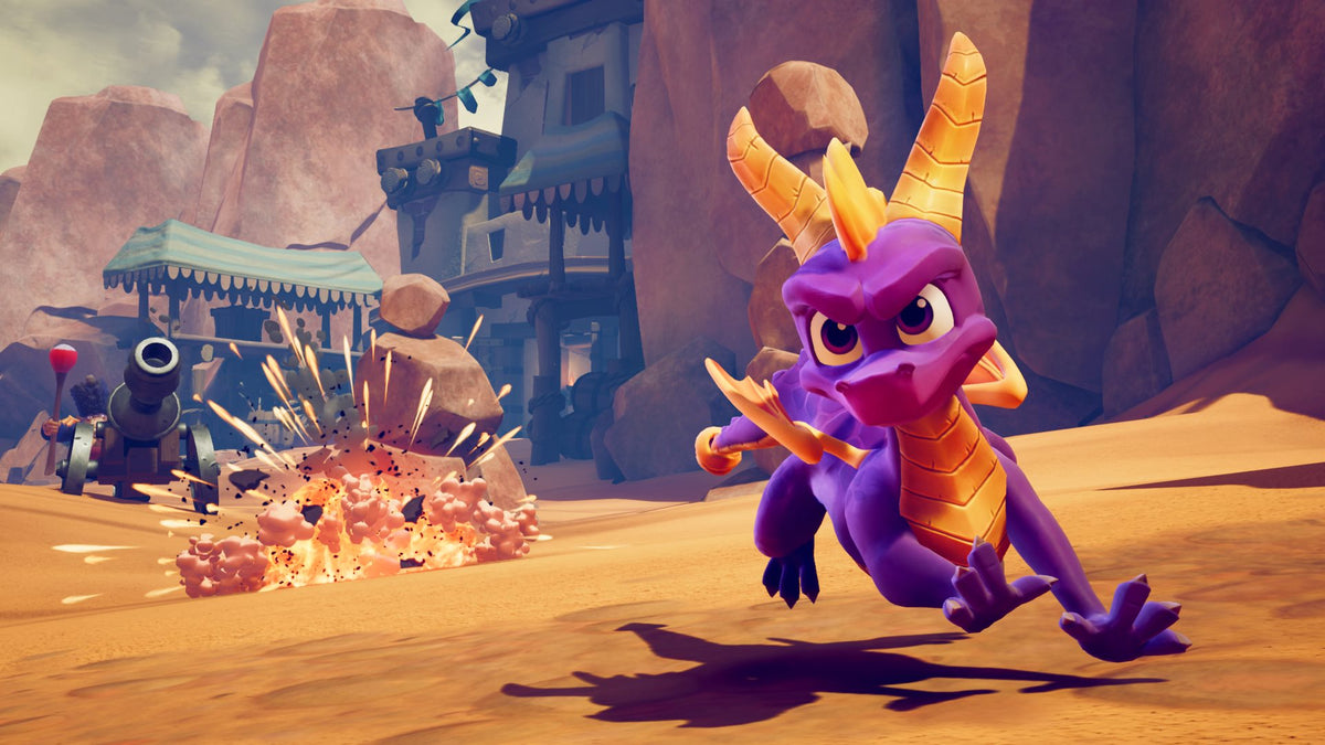 Captura de juego de Crash + Spyro Triple Play Bundle - PS4 - imagen 3