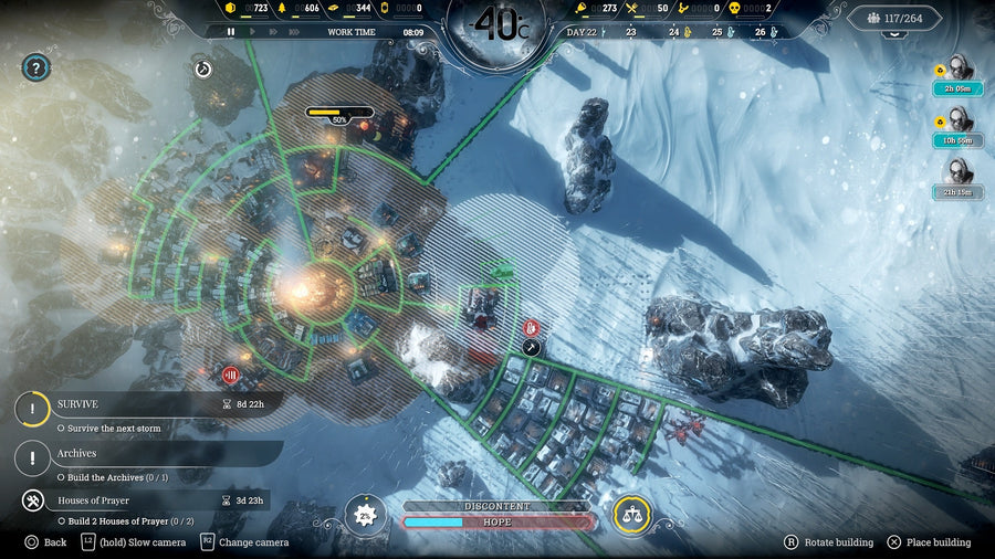 Captura de juego de Frostpunk: Console Edition - PS4 - imagen 2