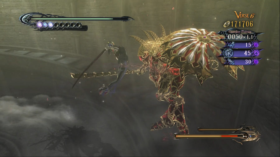 Captura de juego de Bayonetta - PS4 - imagen 1