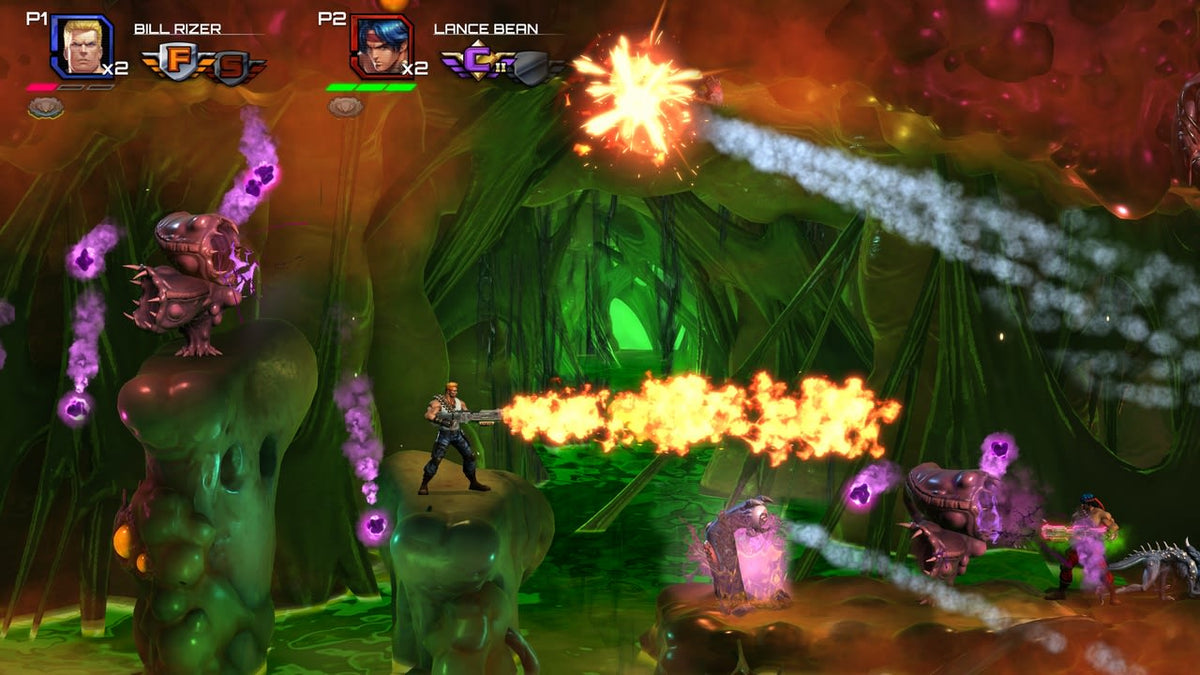Captura de juego de Contra: Operation Galuga - Nintendo Switch - imagen 3
