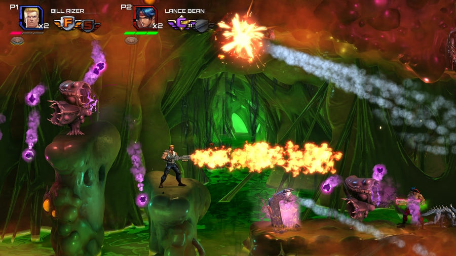 Captura de juego de Contra: Operation Galuga - Nintendo Switch - imagen 3