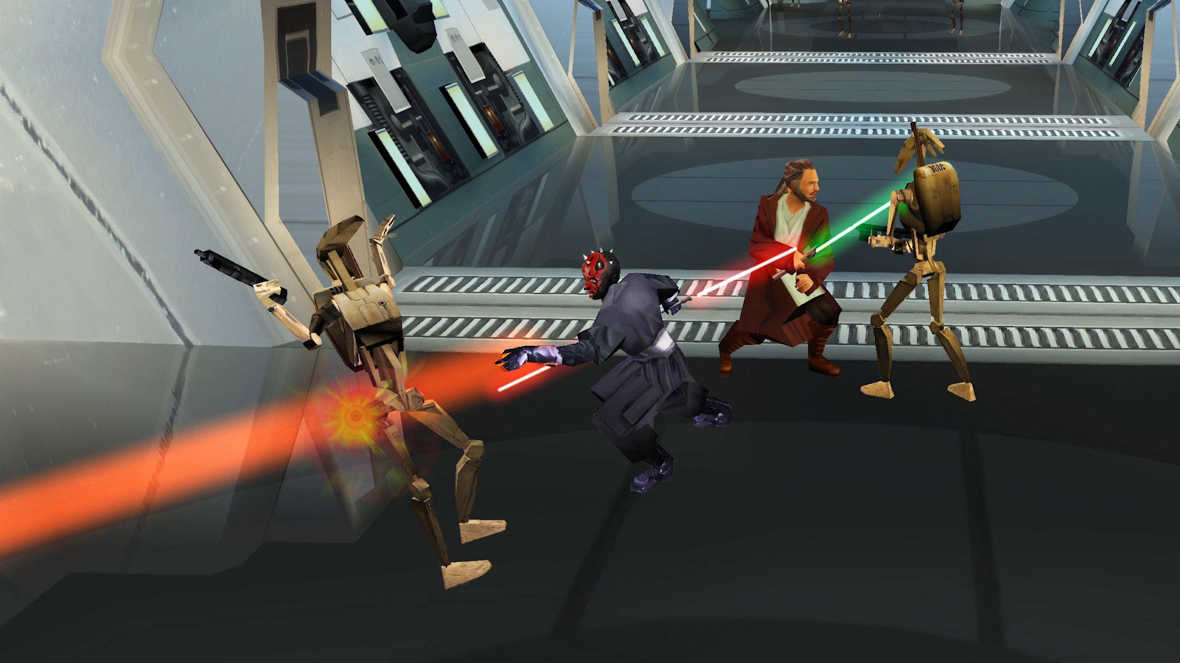 Captura de juego de STAR WARS: Episode I: Jedi Power Battles - PS5 - imagen 1