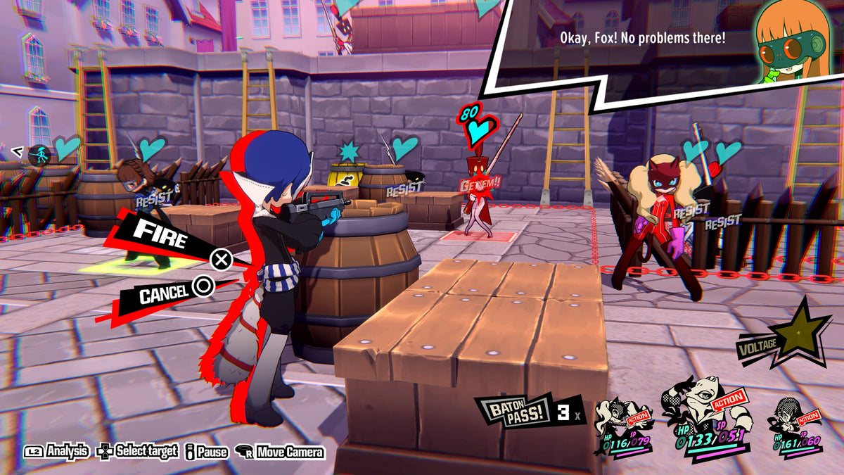 Captura de juego de Persona 5 Tactica - PS4 - imagen 2