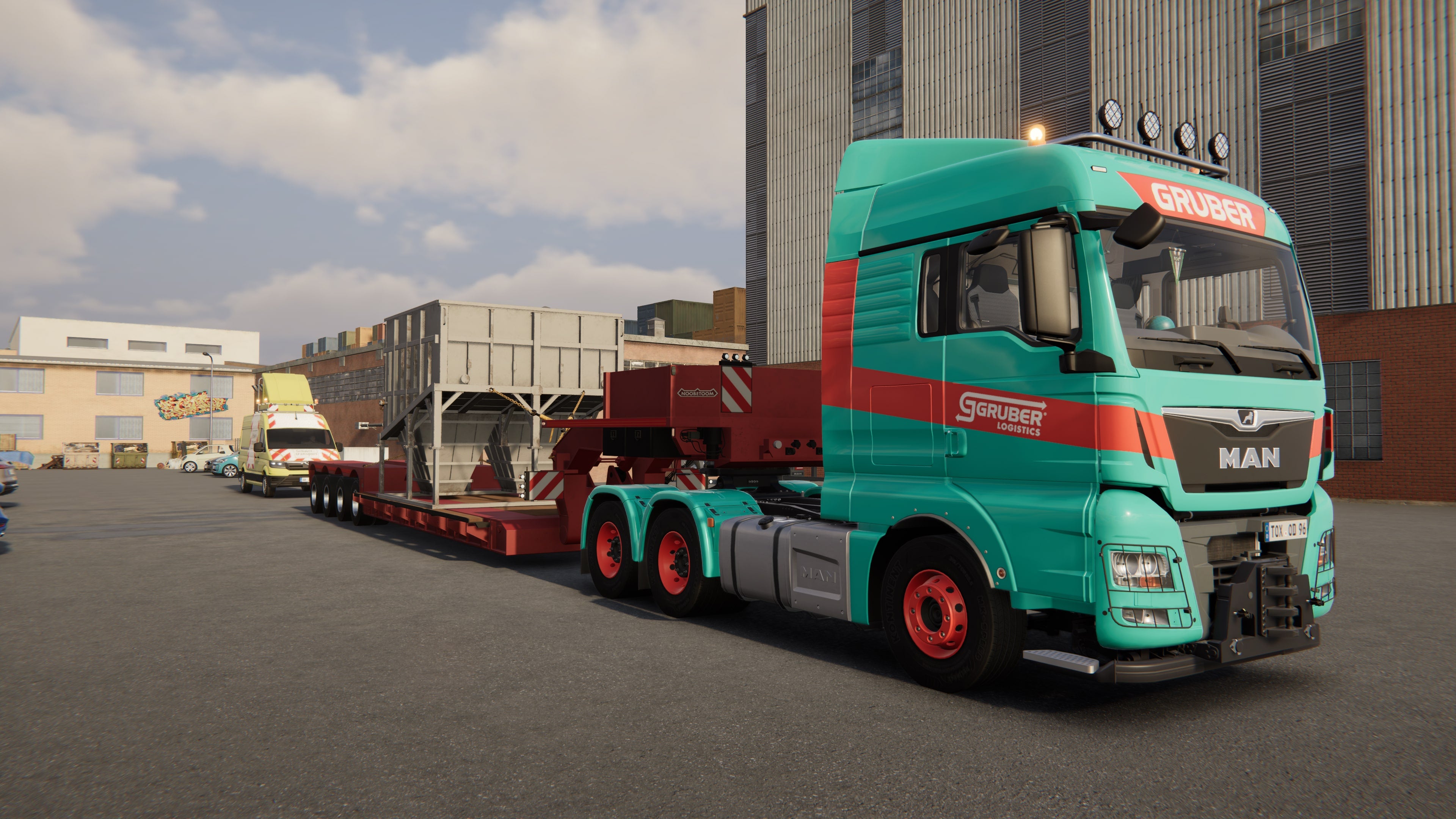 Captura de juego de Truck Simulator Cargo Driver 2024 - USA - PS5 - imagen 1