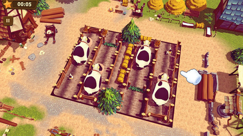 Captura de juego de Animal Farm Parking: Extended Edition - Nintendo Switch - imagen 1