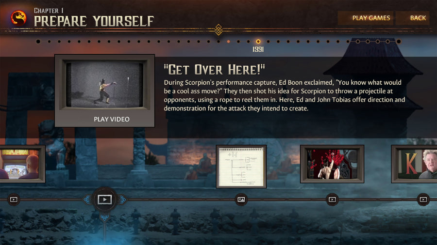 Captura de juego de Mortal Kombat: Legacy Kollection - PS5 - imagen 4