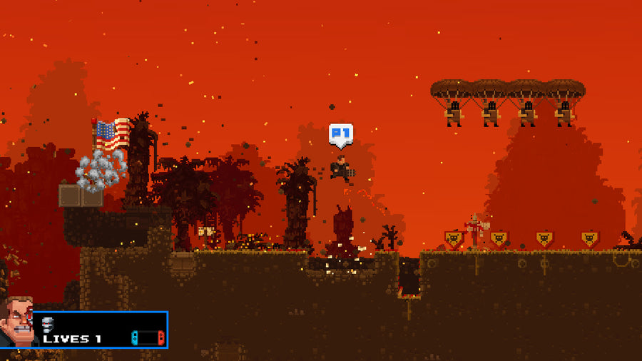 Captura de juego de Broforce - Nintendo Switch - imagen 1
