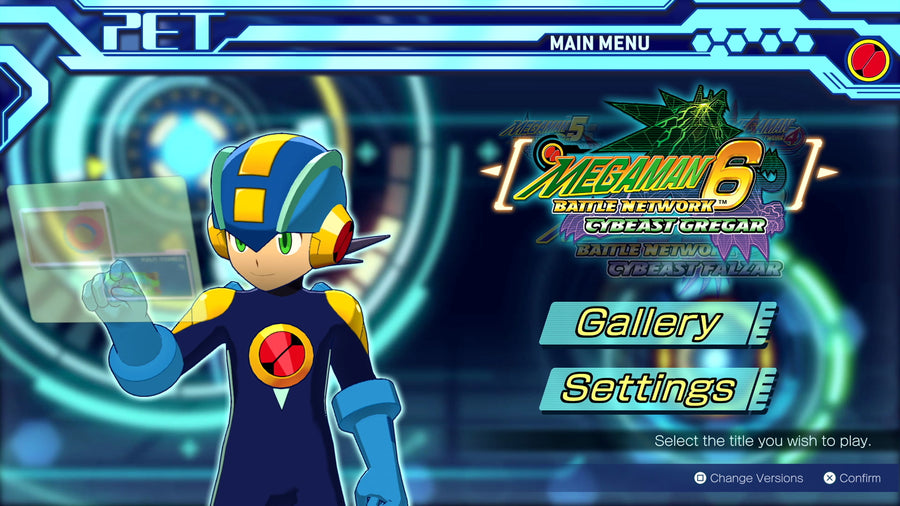 Captura de juego de Mega Man Battle Network Legacy Collection Vol. 2 - PS4 - imagen 1