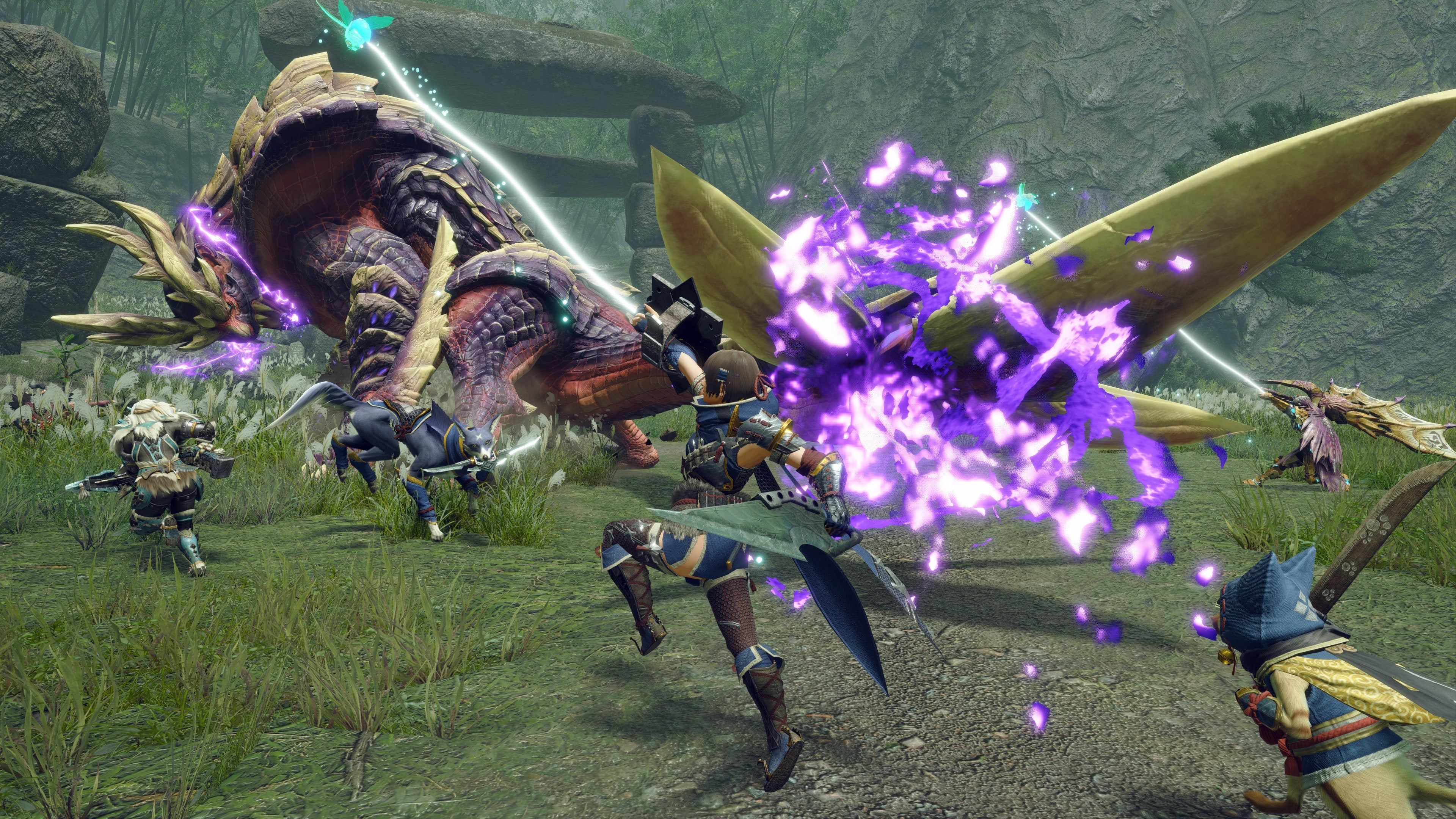 Captura de juego de Monster Hunter Rise + Sunbreak Deluxe - PS4 - imagen 3
