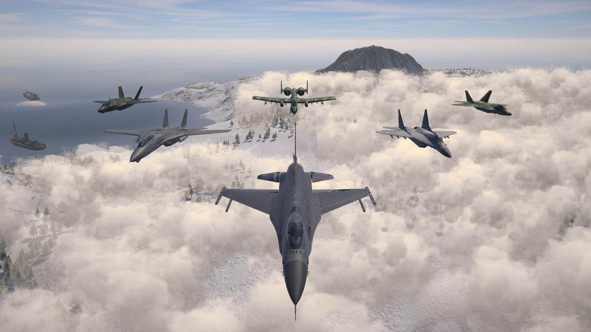 Captura de juego de Airplane Flight Simulator : EVO & Combat Zone + Bus Driving Simulator : EVO Bundle - PS5 - imagen 4
