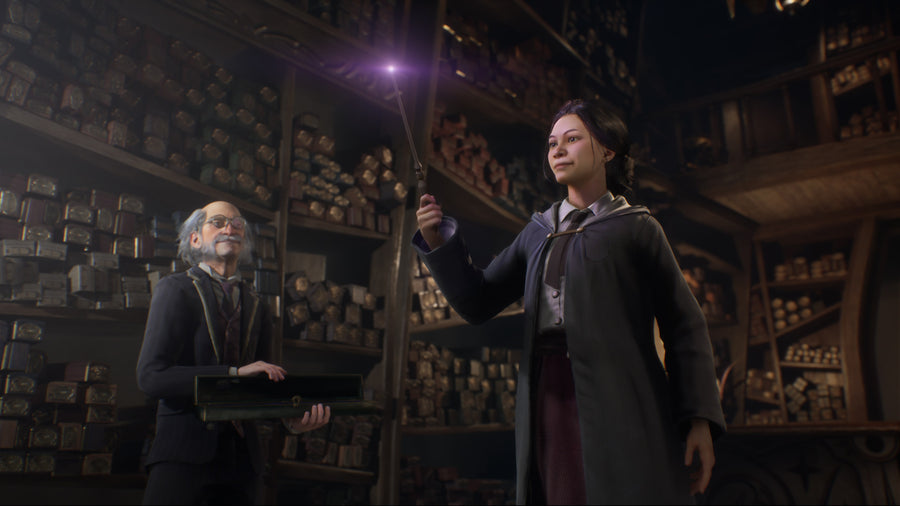 Captura de juego de Hogwarts Legacy + Harry Potter: Quidditch Champions Deluxe Editions Bundle - PS4 - imagen 3