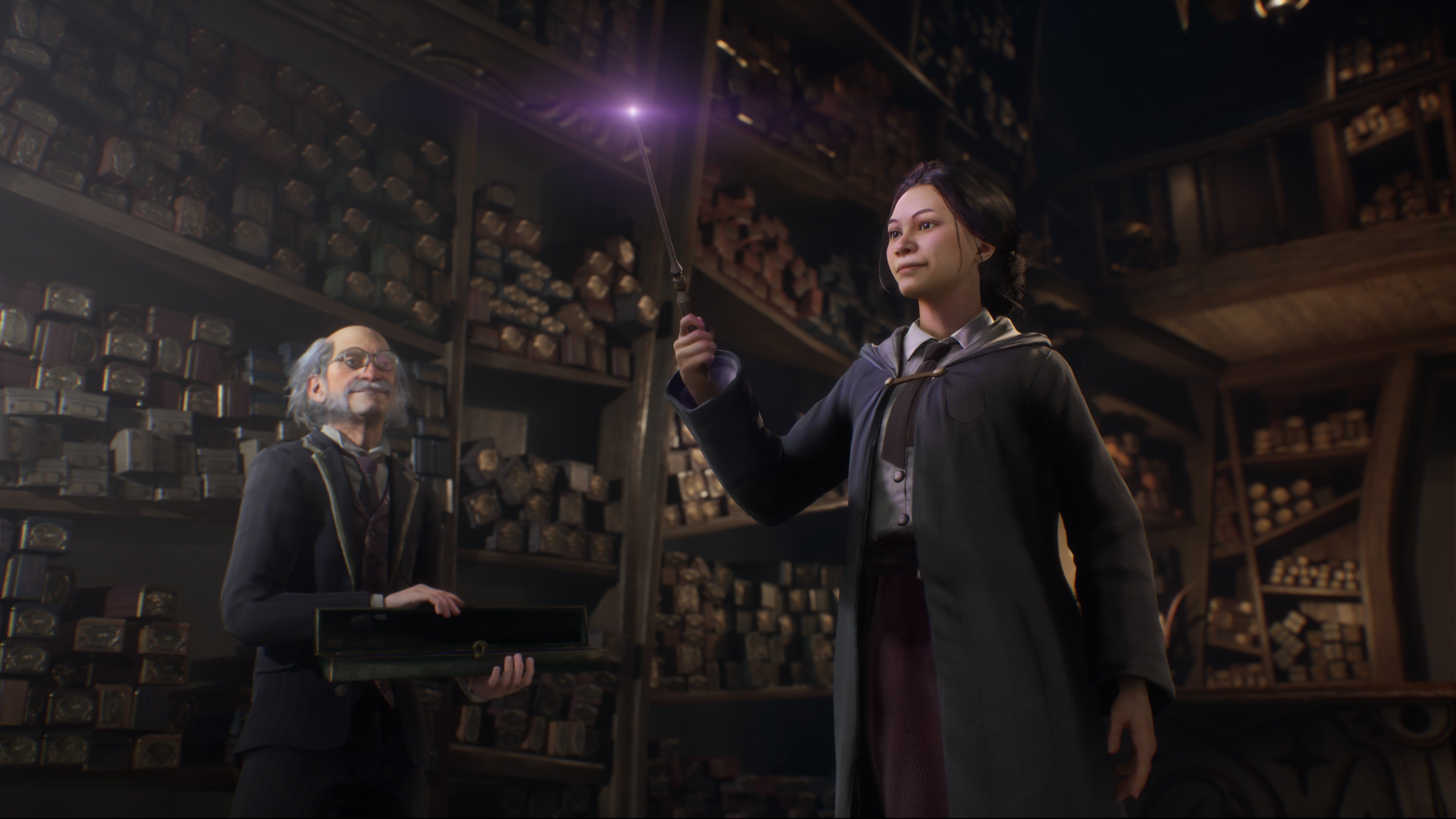 Captura de juego de Hogwarts Legacy + Harry Potter: Quidditch Champions Deluxe Editions Bundle - PS5 - imagen 3