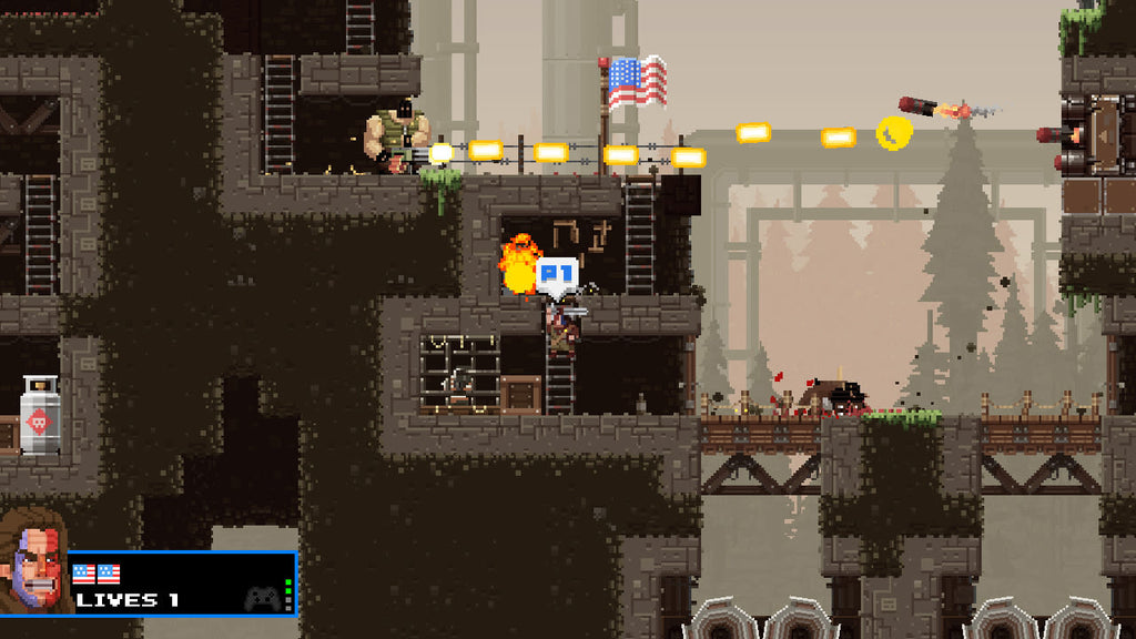 Captura de juego de Broforce - Nintendo Switch - imagen 4