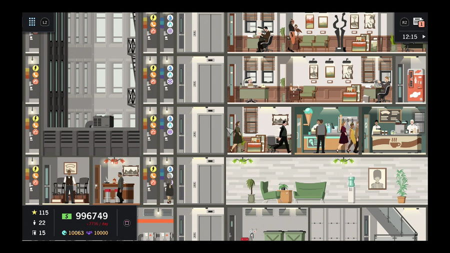 Captura de juego de Project Highrise: Architects Edition - PS4 - imagen 3