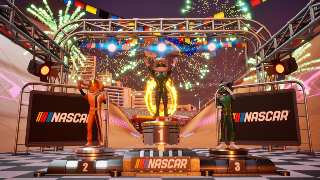Captura de juego de NASCAR Arcade Rush - PS5 - imagen 1