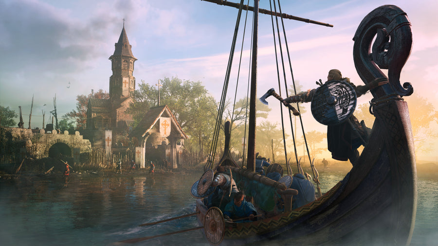Captura de juego de Assassins Creed Valhalla - Deluxe Edition - PS4 - imagen 1