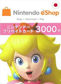 Gift Card Nintendo JPY 3000 - Japon