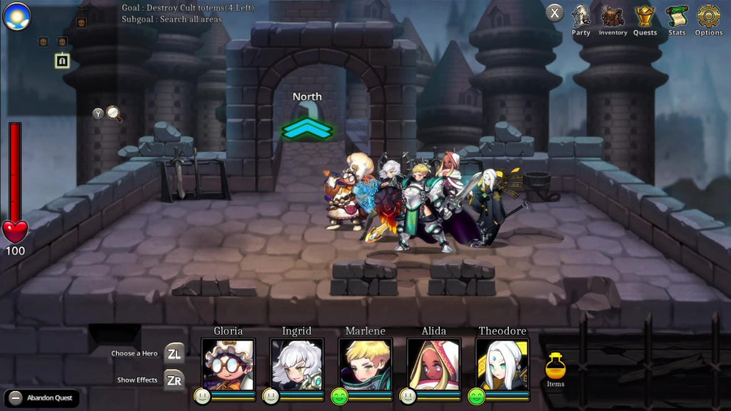 Captura de juego de ARIA CHRONICLE - Necroknight Amazon Bundle - Nintendo Switch - imagen 6