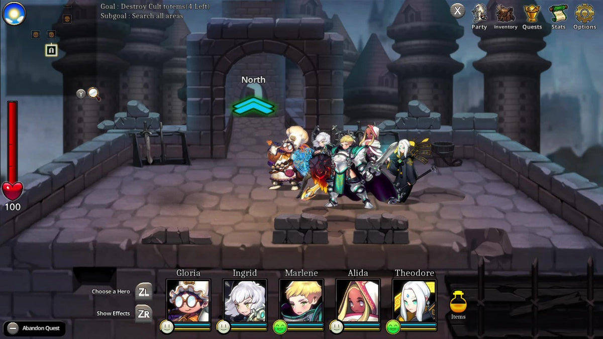 Captura de juego de ARIA CHRONICLE - Necroknight Amazon Bundle - Nintendo Switch - imagen 6