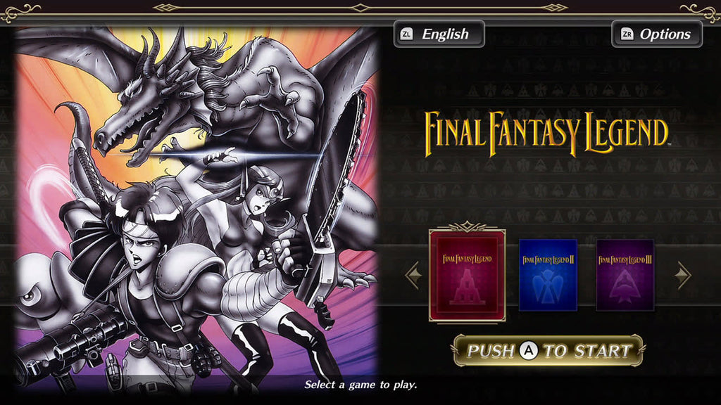 Captura de juego de COLLECTION of SaGa FINAL FANTASY LEGEND - Nintendo Switch - imagen 1