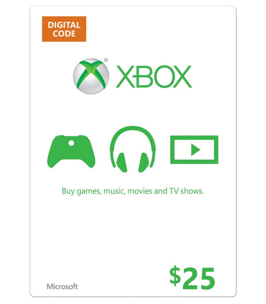 $25 XBOX Gift Card