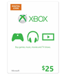 $25 XBOX Gift Card