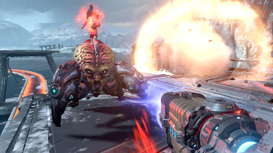 Captura de juego de DOOM Eternal - Nintendo Switch - imagen 1