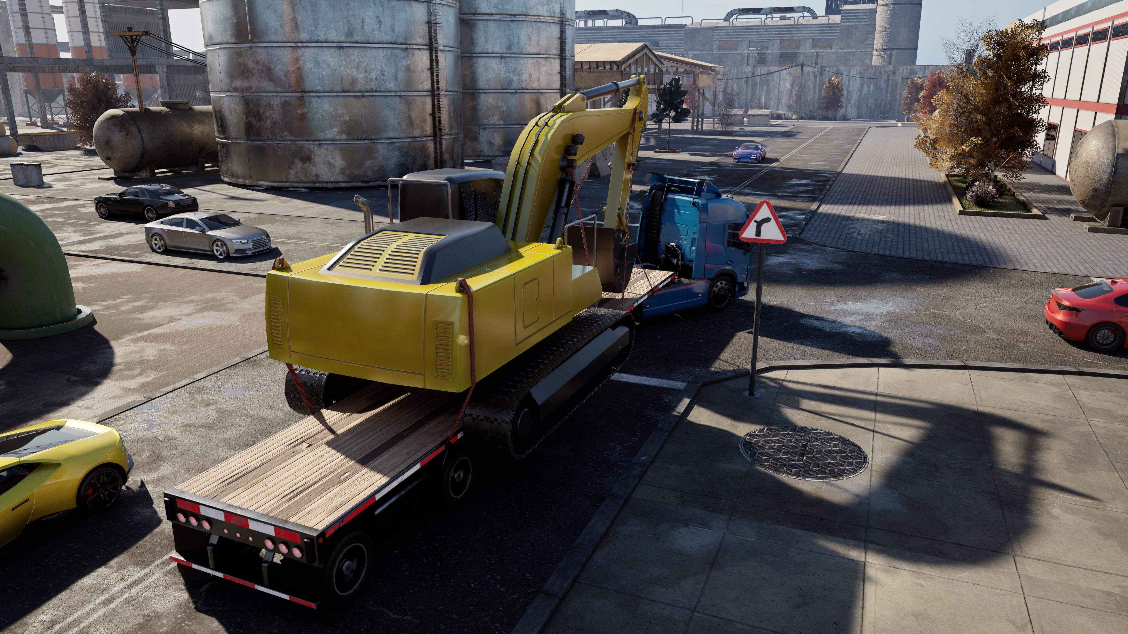 Captura de juego de Truck Simulator Cargo Driver 2024 - EURO - PS4 - imagen 2