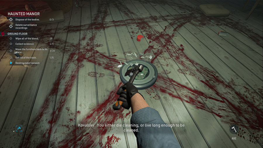Captura de juego de Crime Scene Cleaner & Thief Simulator - PS4 - imagen 4