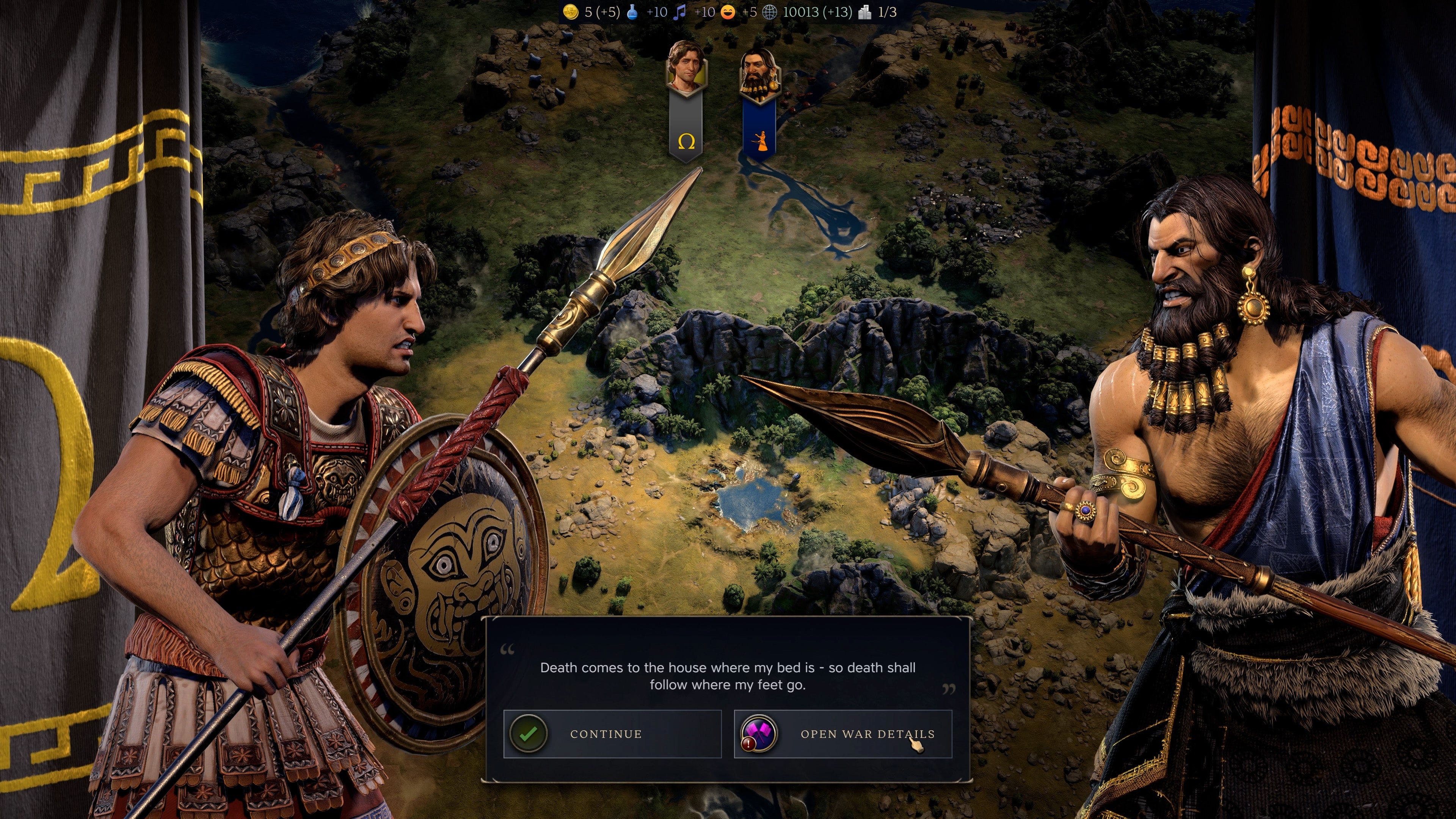 Captura de juego de Sid Meiers Civilization VII Deluxe Edition - PS5 - imagen 1