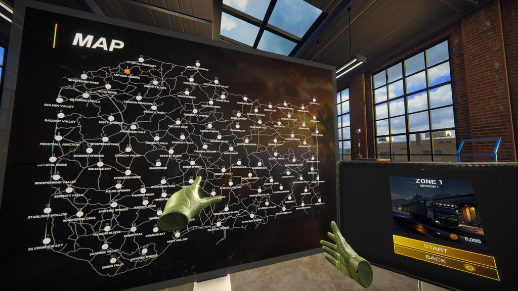 Captura de juego de Truck Simulator Cargo Driver 2024 - EURO - PS5 - imagen 5