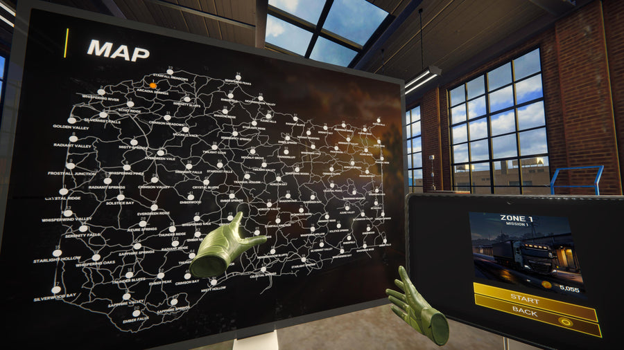Captura de juego de Truck Simulator Cargo Driver 2024 - EURO - PS5 - imagen 5