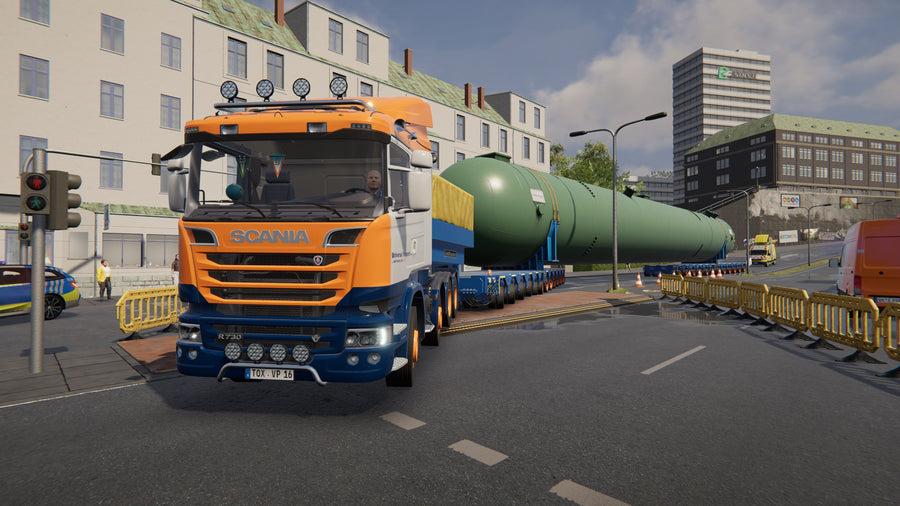 Captura de juego de Truck Simulator Cargo Driver 2024 - USA - PS5 - imagen 3
